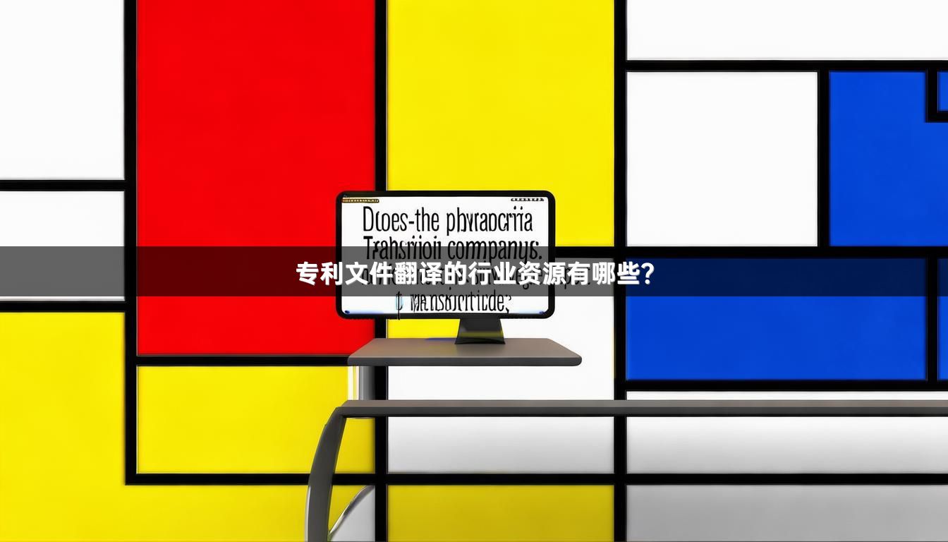 专利文件翻译的行业资源有哪些？