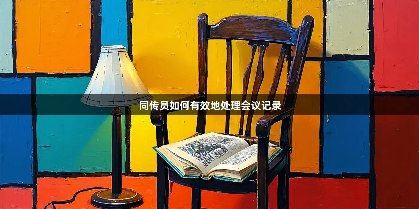 同传员如何有效地处理会议记录
