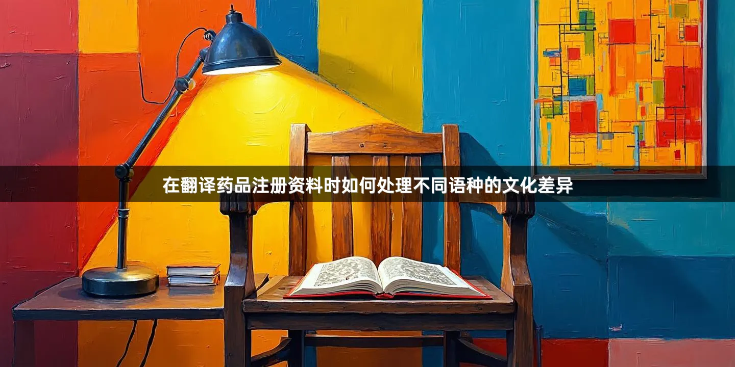 在翻译药品注册资料时如何处理不同语种的文化差异