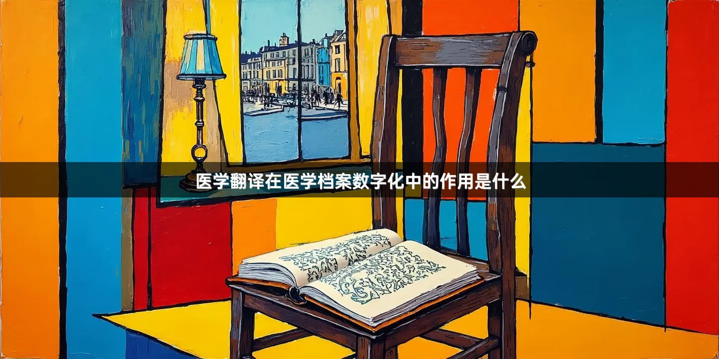 医学翻译在医学档案数字化中的作用是什么