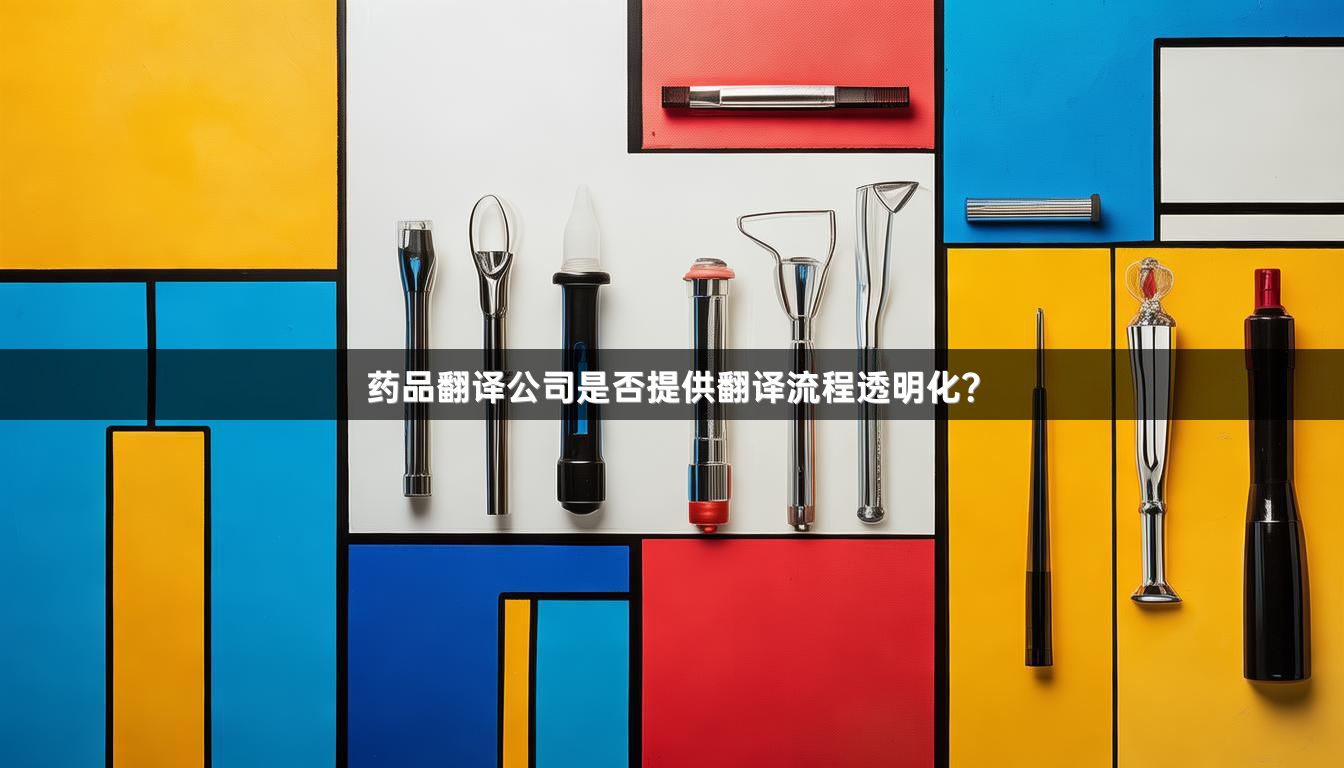藥品翻譯公司是否提供翻譯流程透明化？