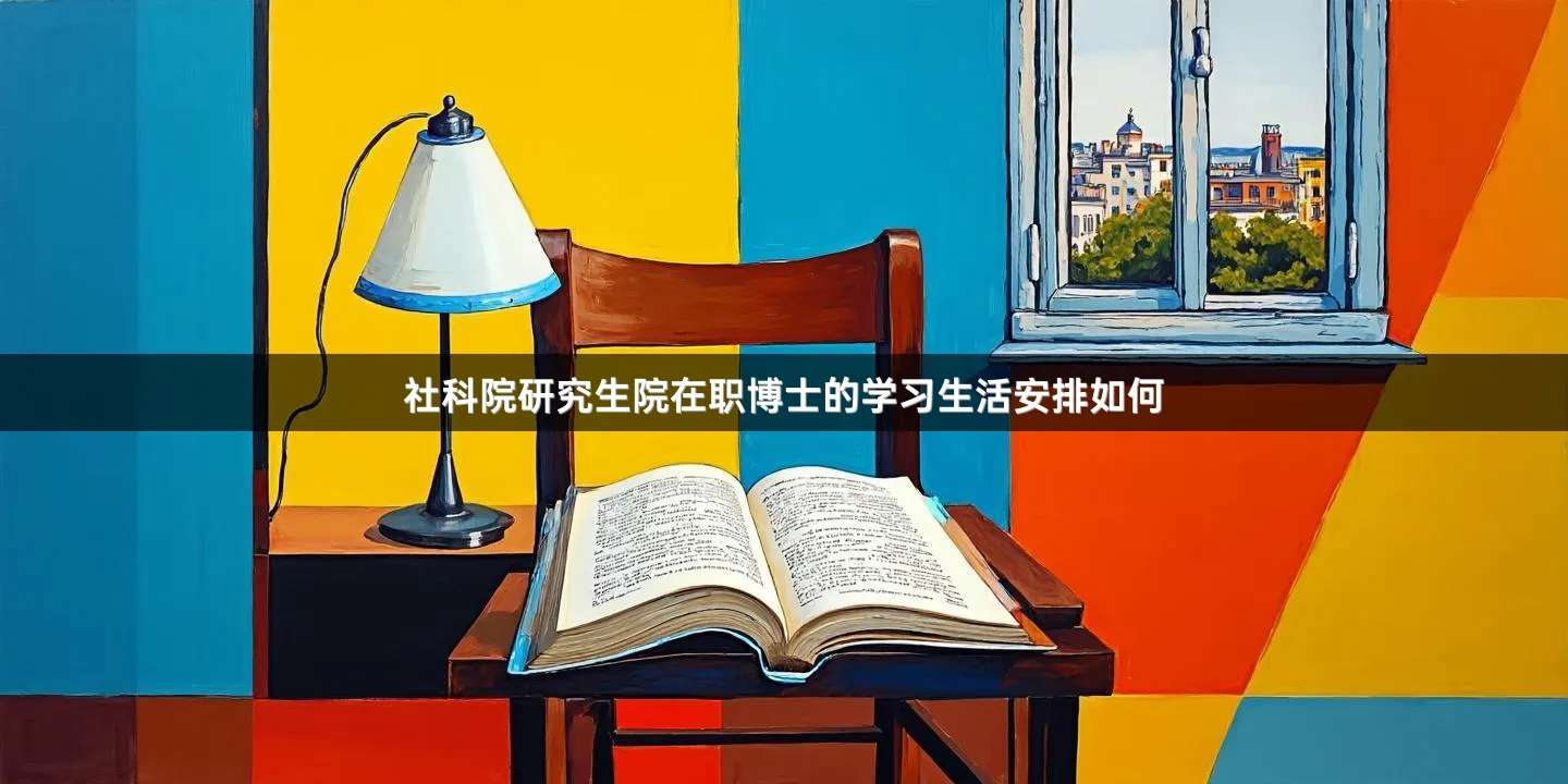 社科院研究生院在职博士的学习生活安排如何