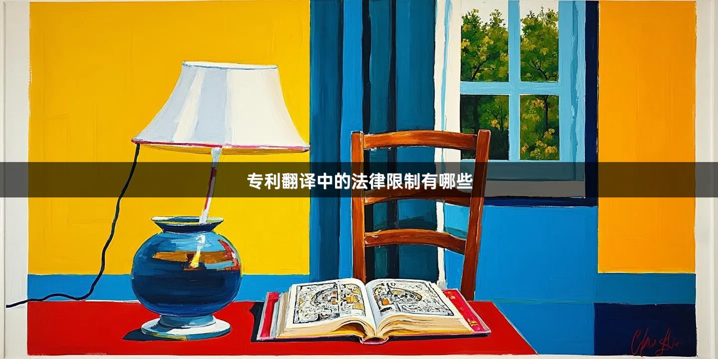 专利翻译中的法律限制有哪些