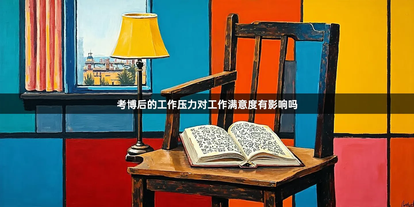 考博后的工作压力对工作满意度有影响吗