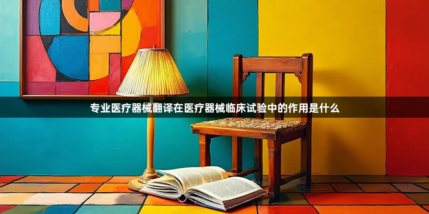 專業(yè)醫(yī)療器械翻譯在醫(yī)療器械臨床試驗(yàn)中的作用是什么