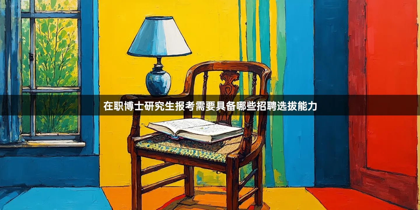 在职博士研究生报考需要具备哪些招聘选拔能力