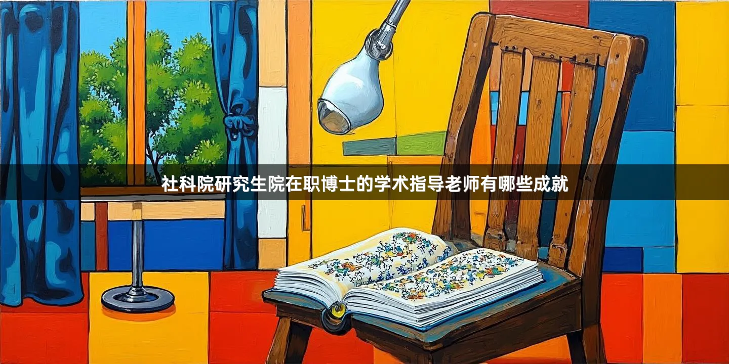 社科院研究生院在职博士的学术指导老师有哪些成就