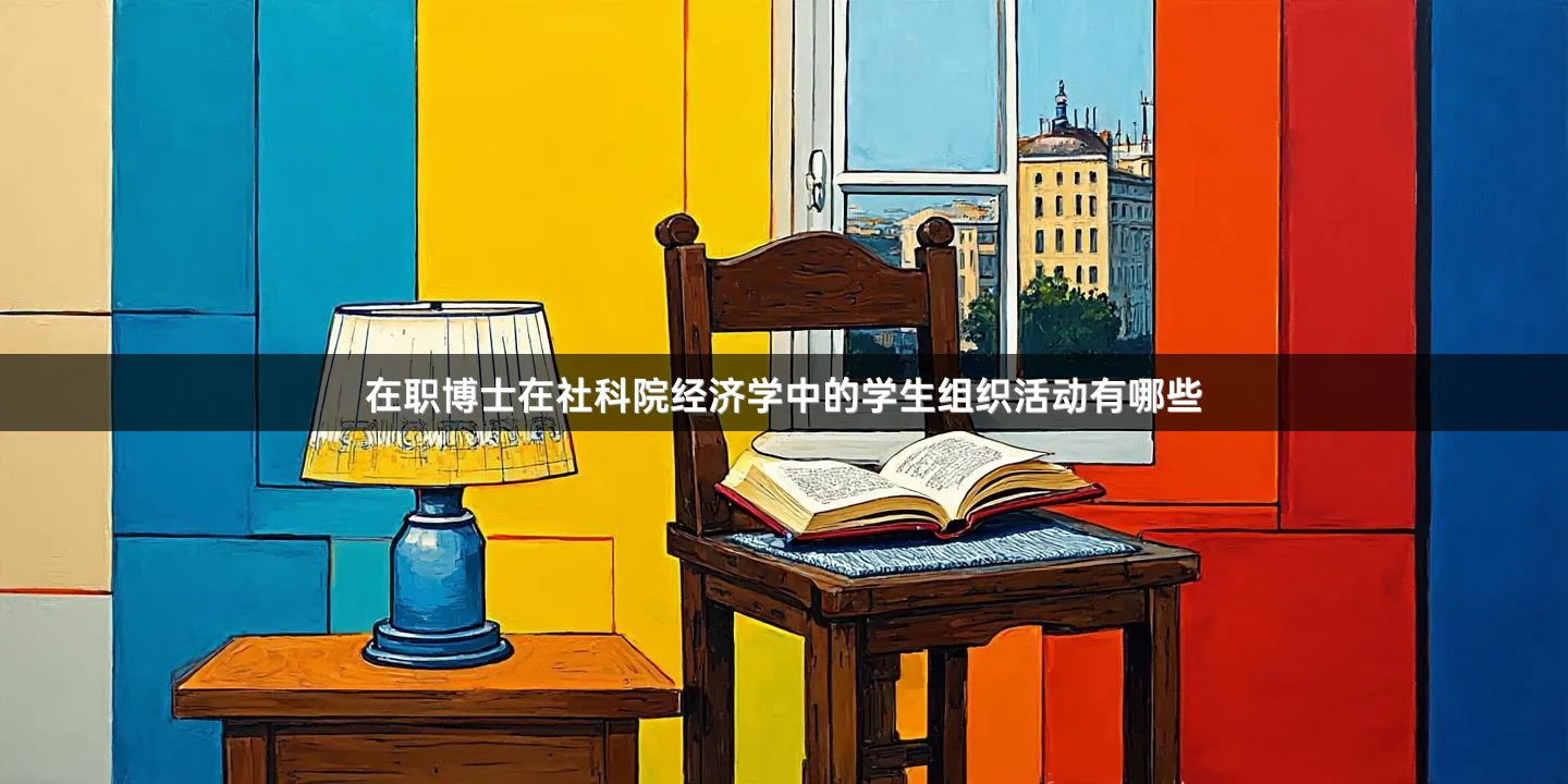 在职博士在社科院经济学中的学生组织活动有哪些
