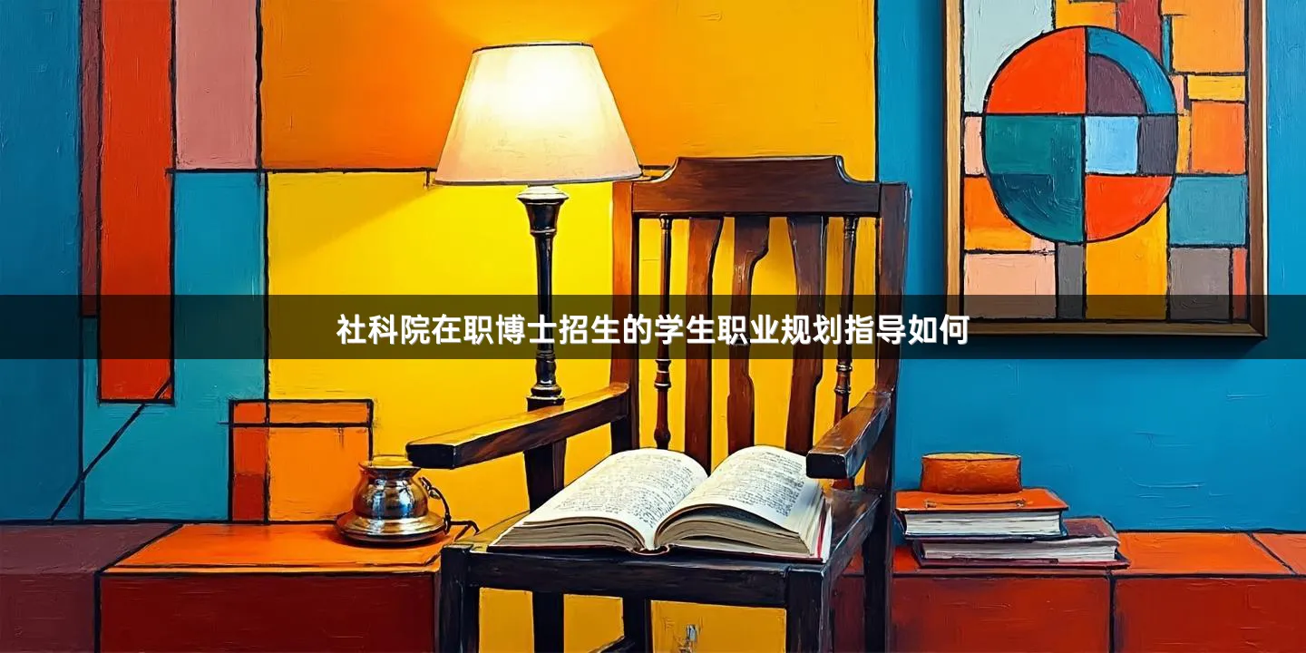 社科院在职博士招生的学生职业规划指导如何