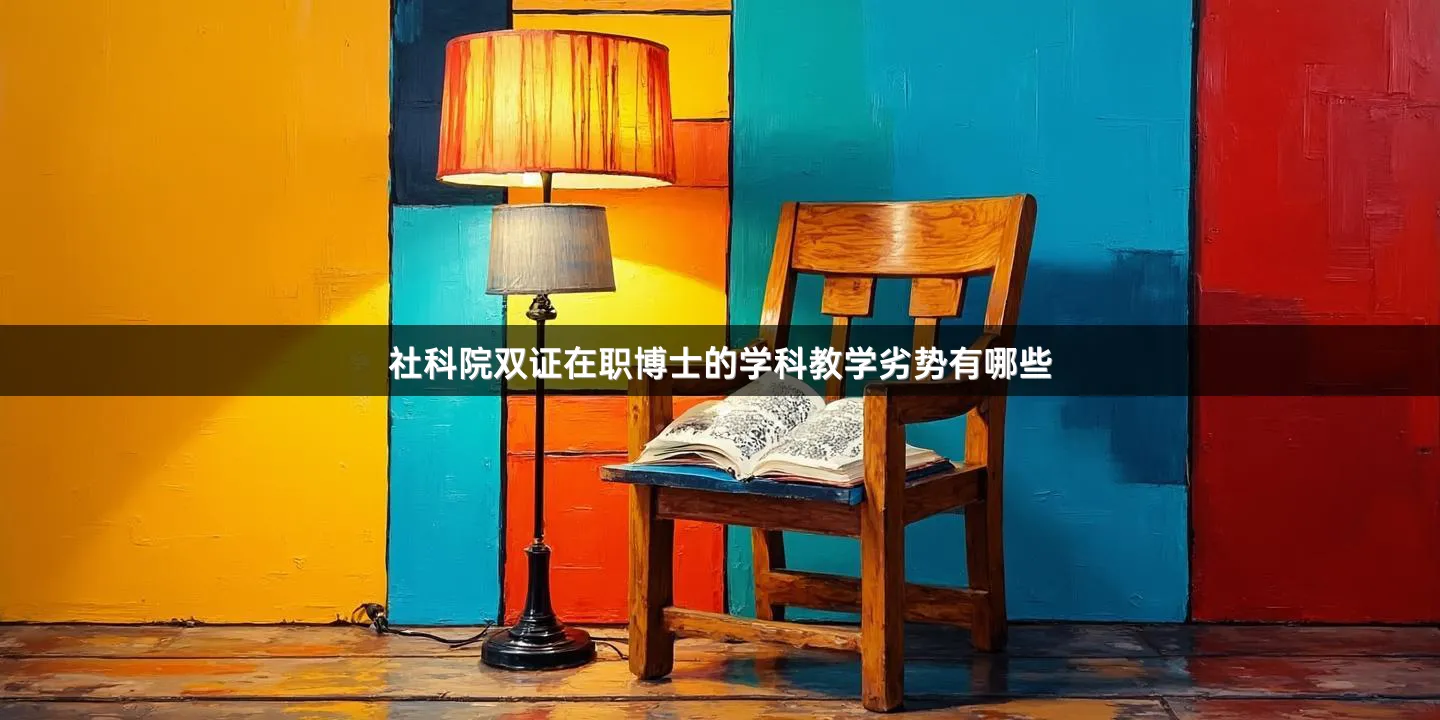 社科院双证在职博士的学科教学劣势有哪些