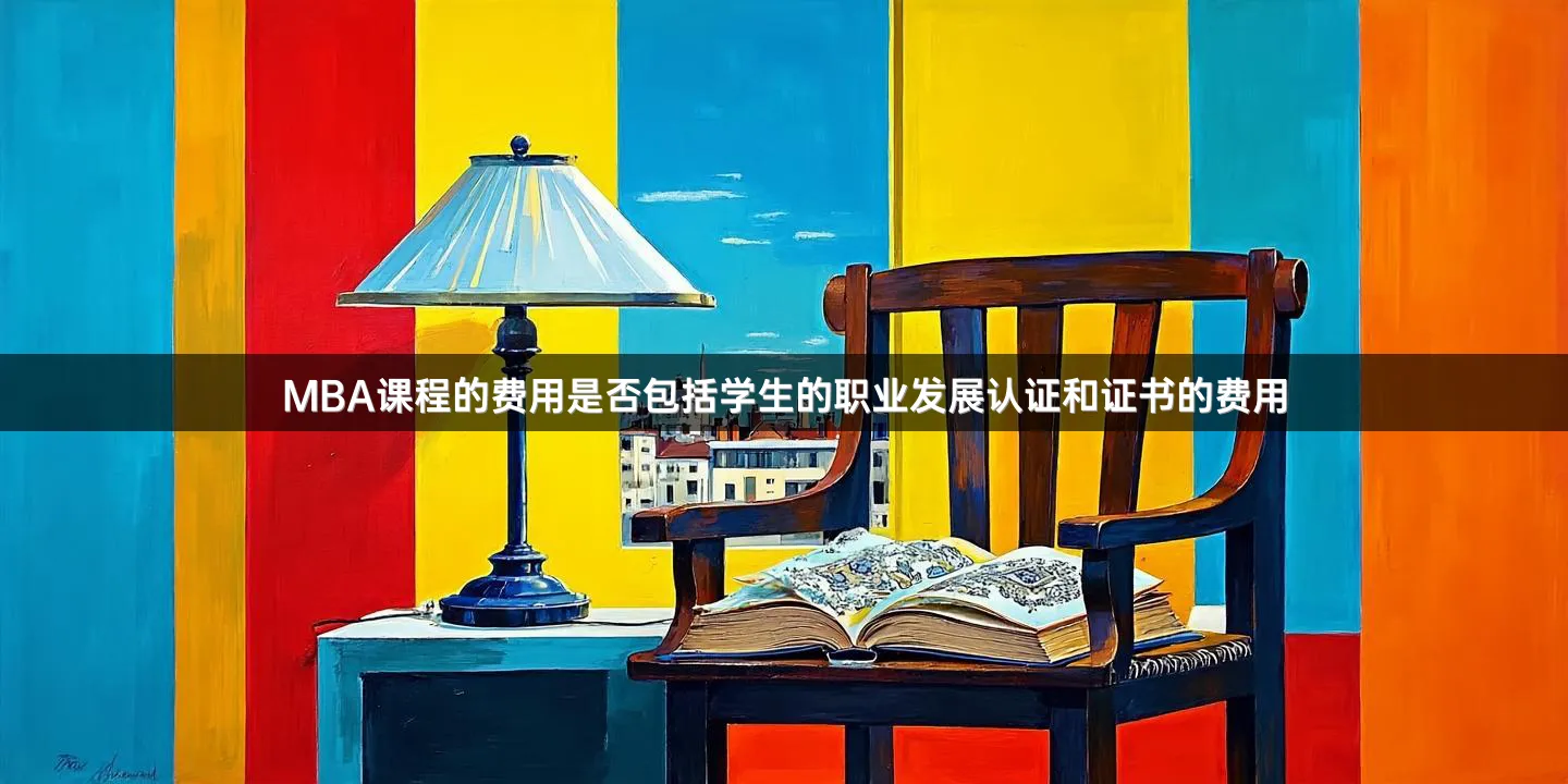 MBA课程的费用是否包括学生的职业发展认证和证书的费用