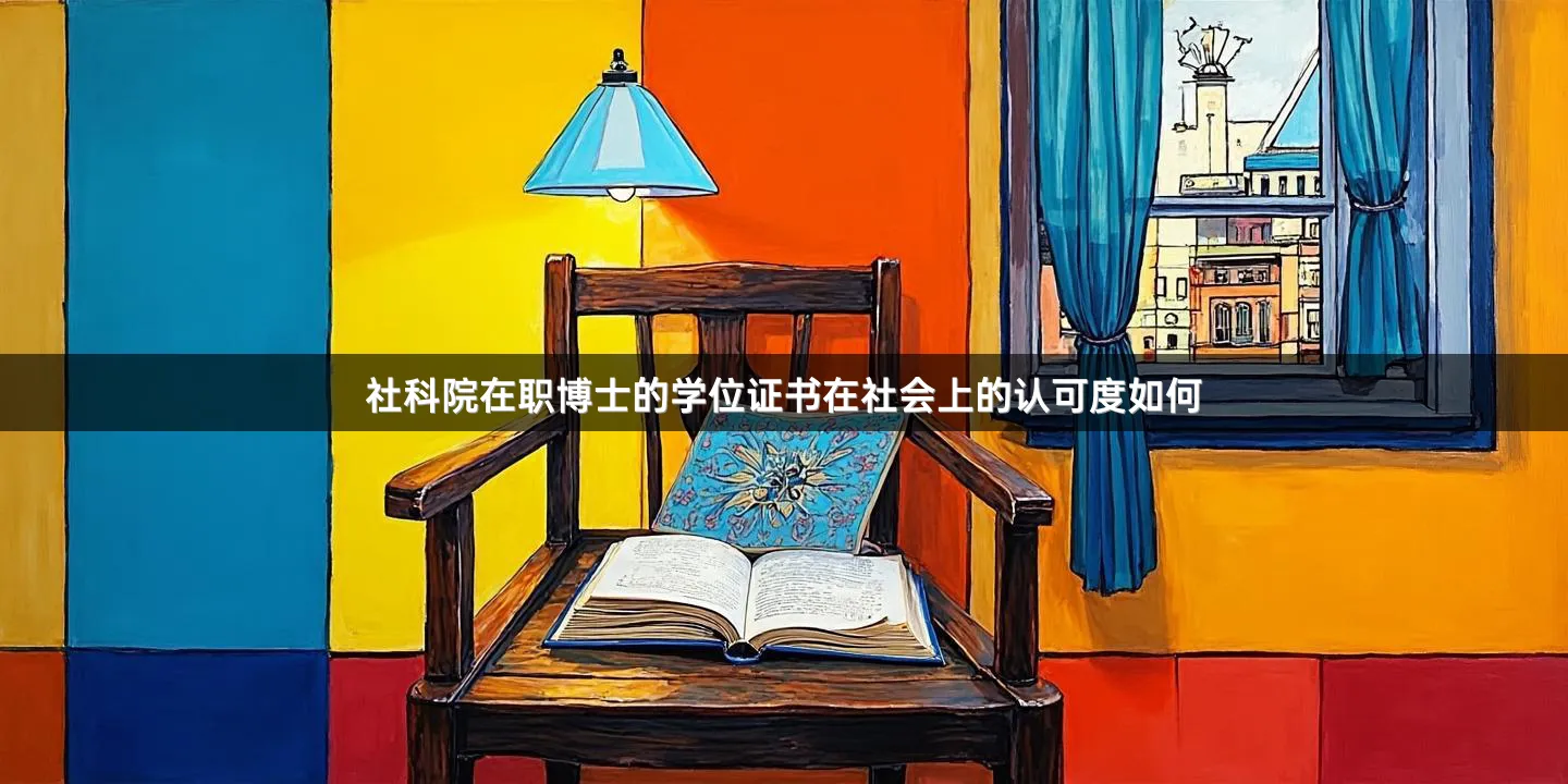 社科院在职博士的学位证书在社会上的认可度如何