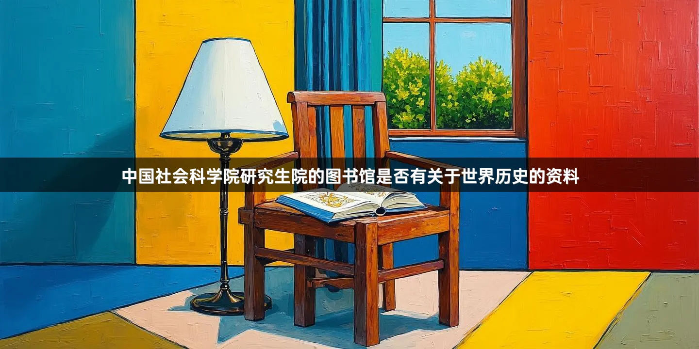 中国社会科学院研究生院的图书馆是否有关于世界历史的资料