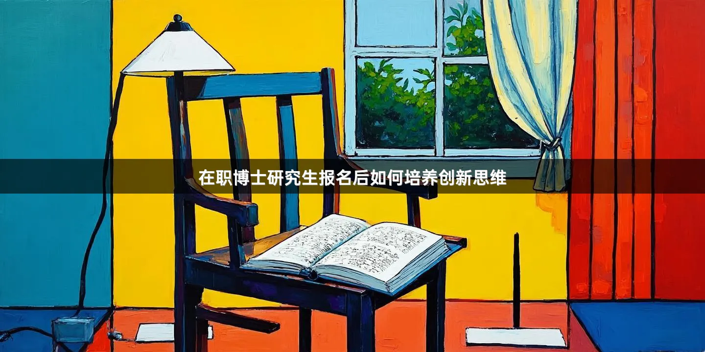 在职博士研究生报名后如何培养创新思维
