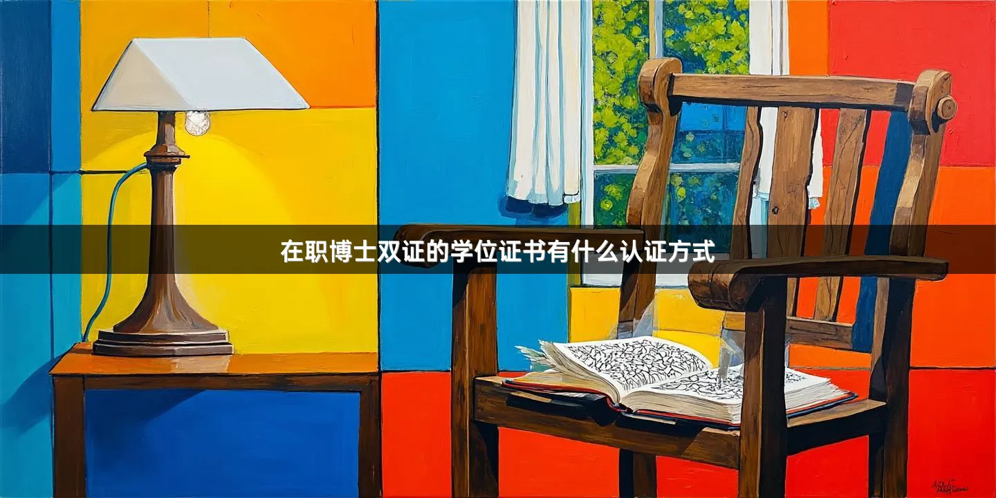 在职博士双证的学位证书有什么认证方式