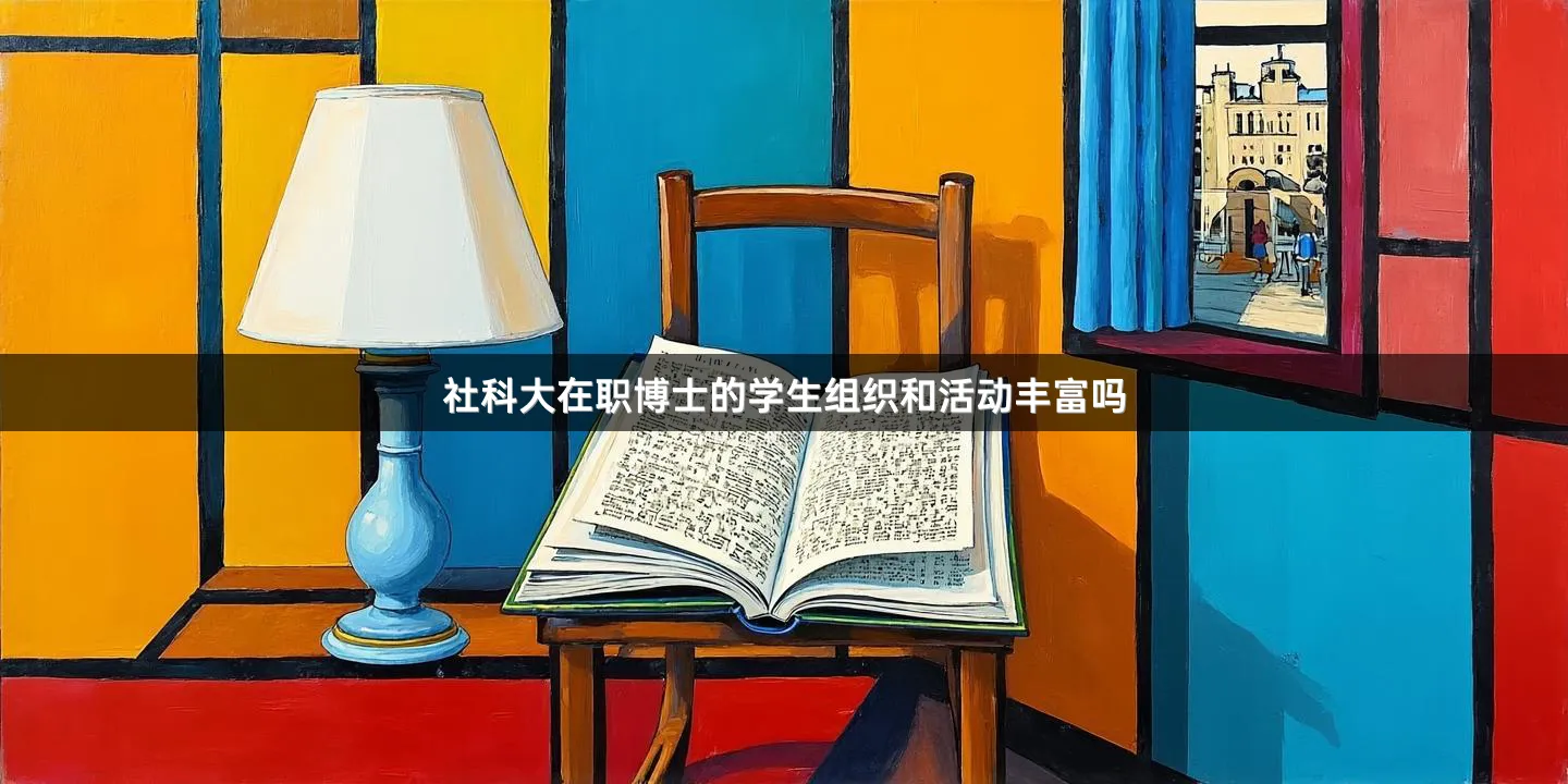 社科大在职博士的学生组织和活动丰富吗