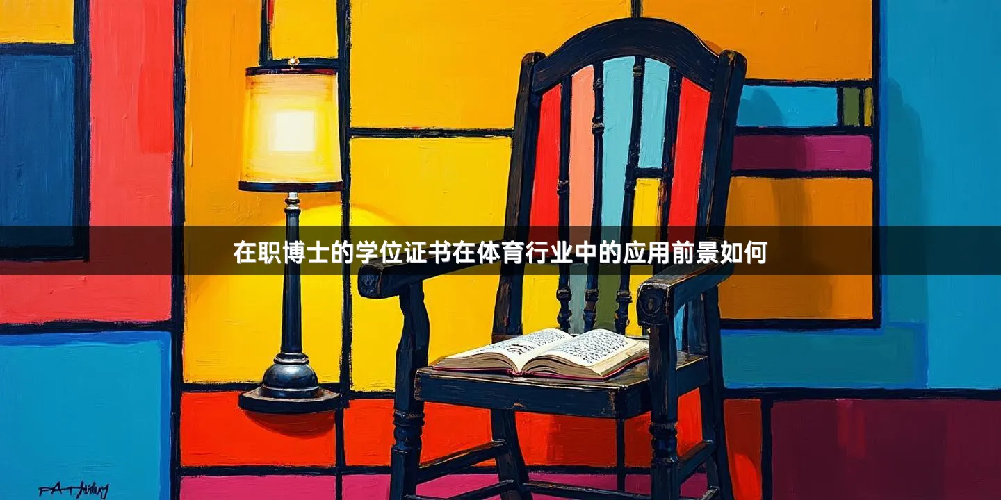 在职博士的学位证书在体育行业中的应用前景如何