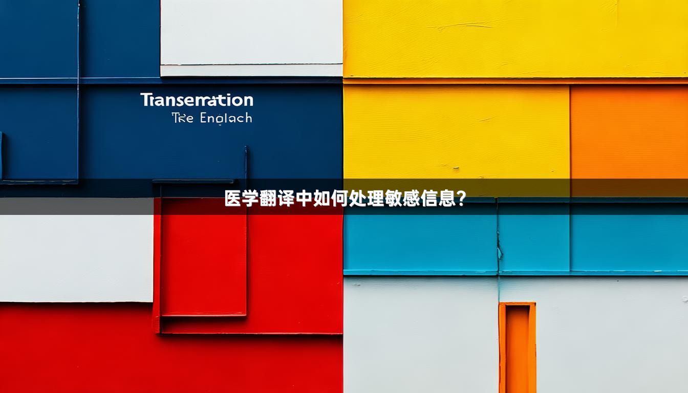 医学翻译中如何处理敏感信息？