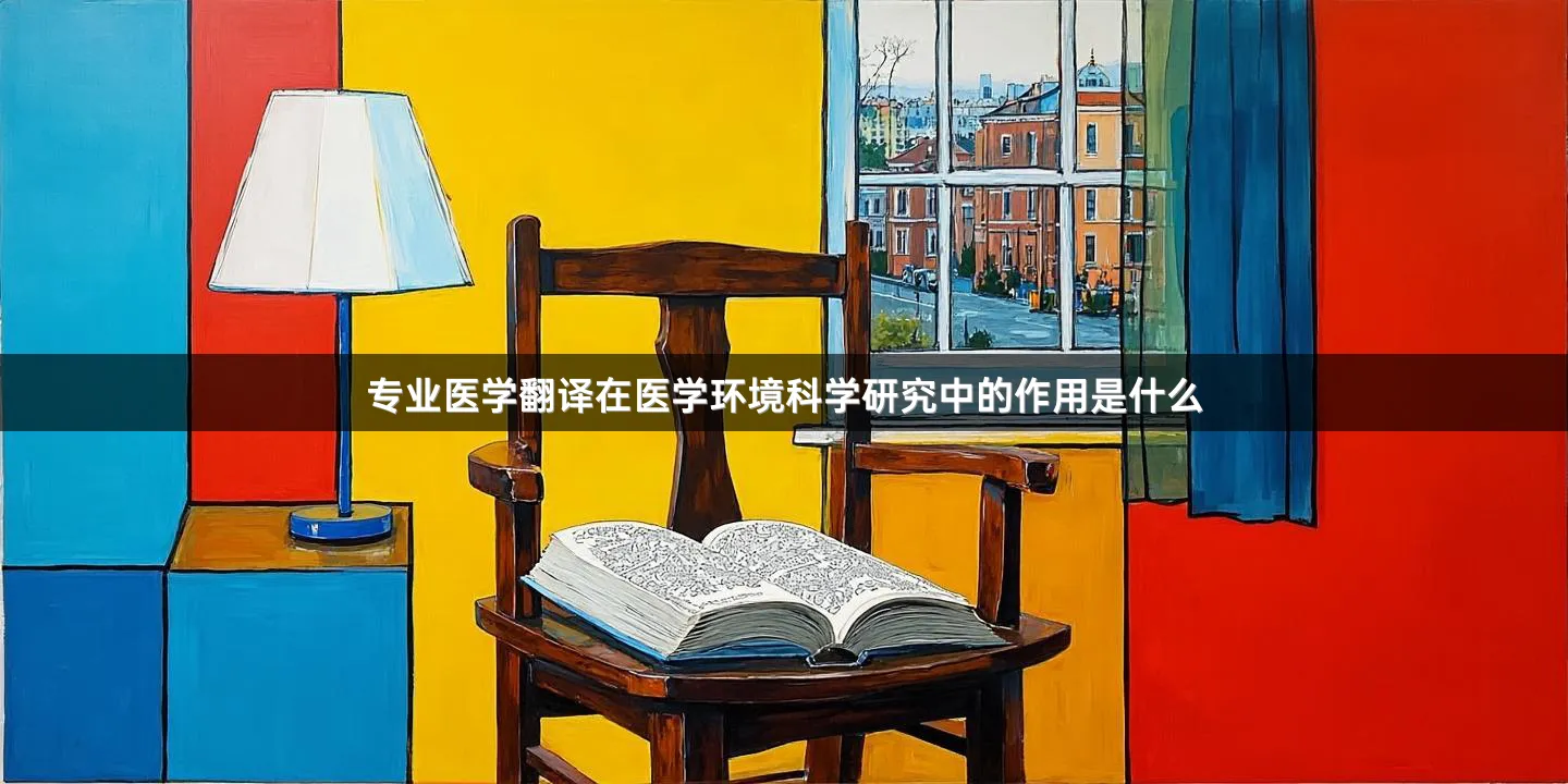 專業(yè)醫(yī)學(xué)翻譯在醫(yī)學(xué)環(huán)境科學(xué)研究中的作用是什么