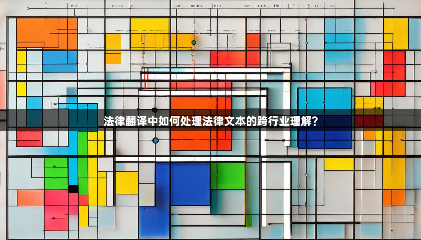 法律翻译中如何处理法律文本的跨行业理解？