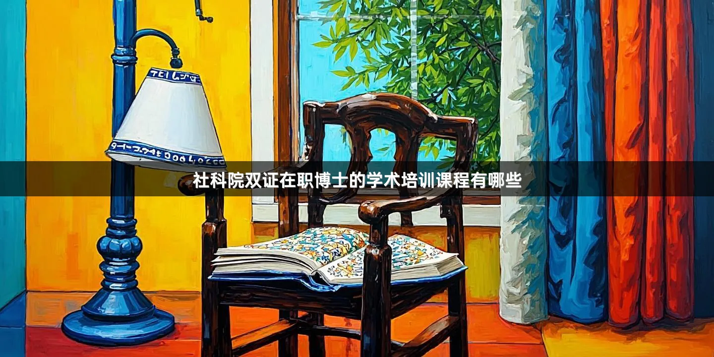 社科院双证在职博士的学术培训课程有哪些