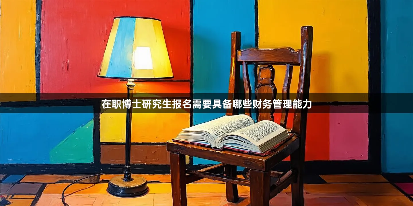 在职博士研究生报名需要具备哪些财务管理能力