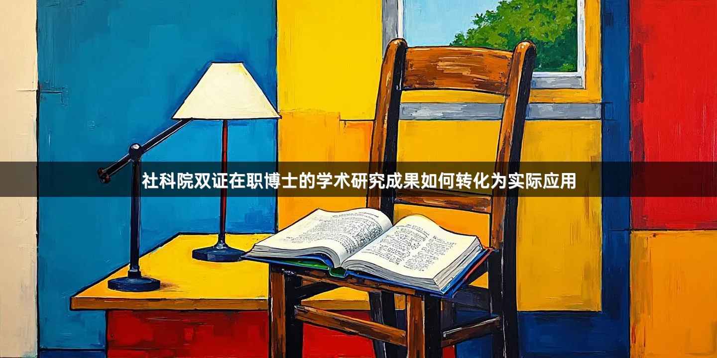 社科院双证在职博士的学术研究成果如何转化为实际应用