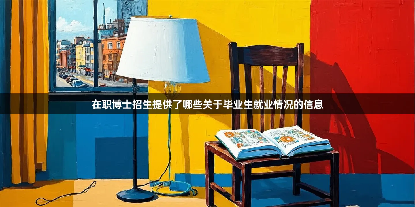 在职博士招生提供了哪些关于毕业生就业情况的信息