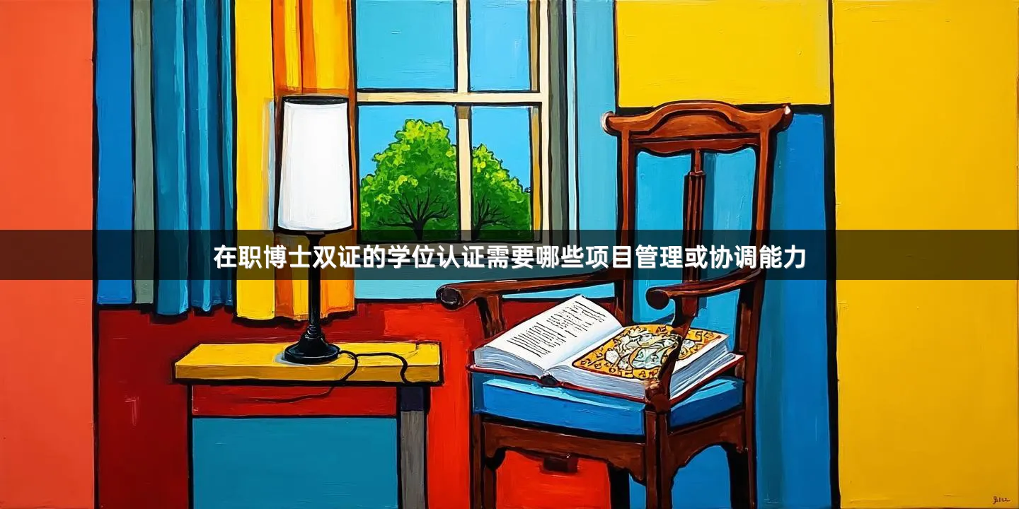 在职博士双证的学位认证需要哪些项目管理或协调能力