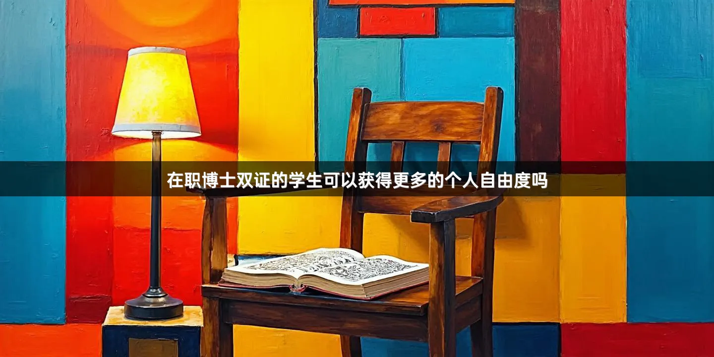 在职博士双证的学生可以获得更多的个人自由度吗