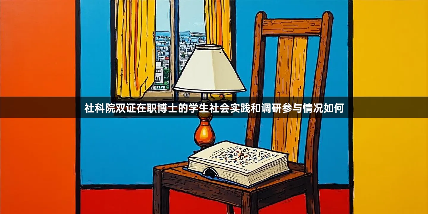 社科院双证在职博士的学生社会实践和调研参与情况如何