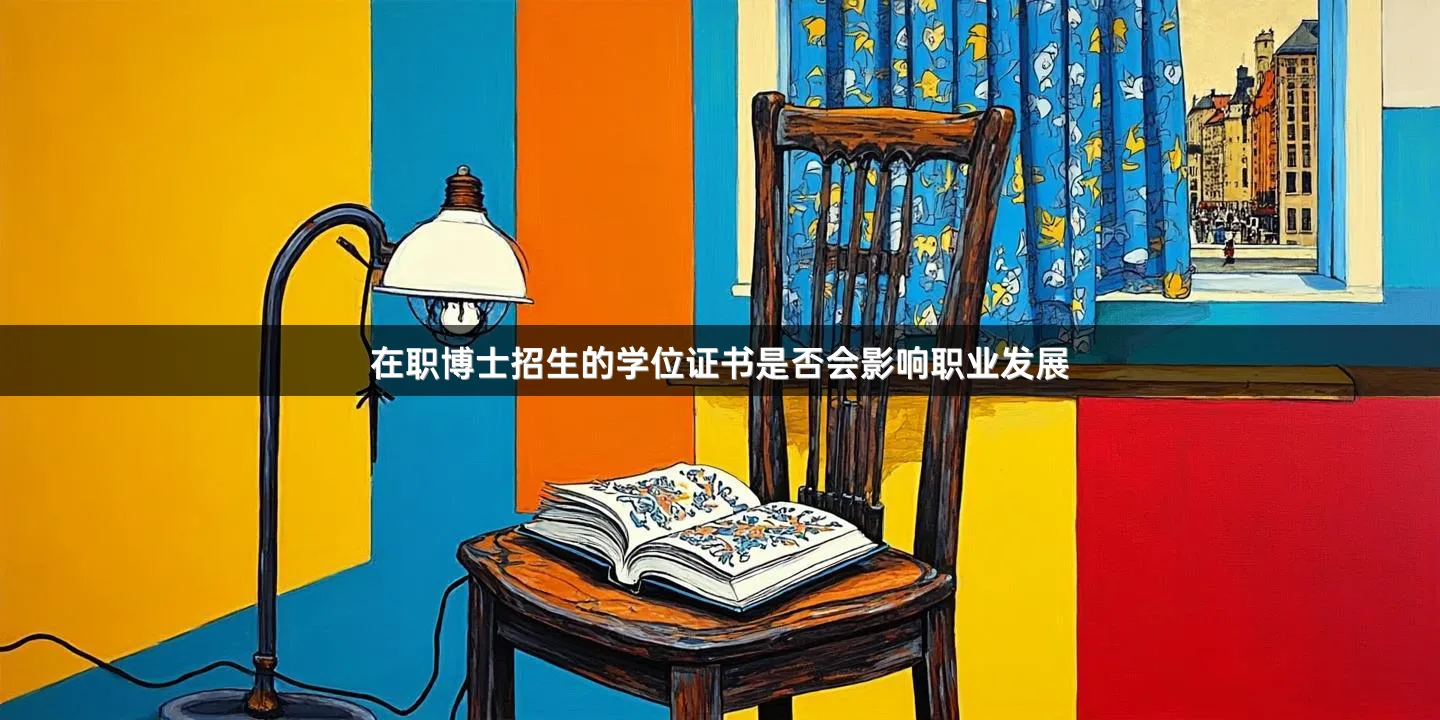 在职博士招生的学位证书是否会影响职业发展
