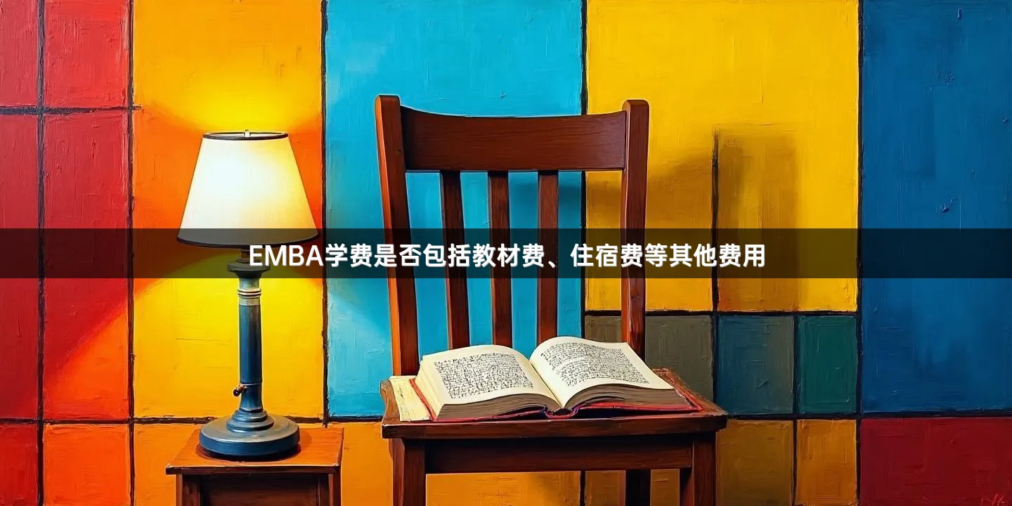 EMBA学费是否包括教材费、住宿费等其他费用
