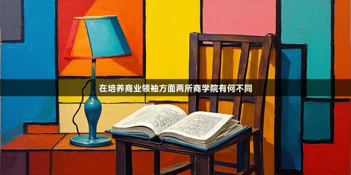 在培养商业领袖方面两所商学院有何不同