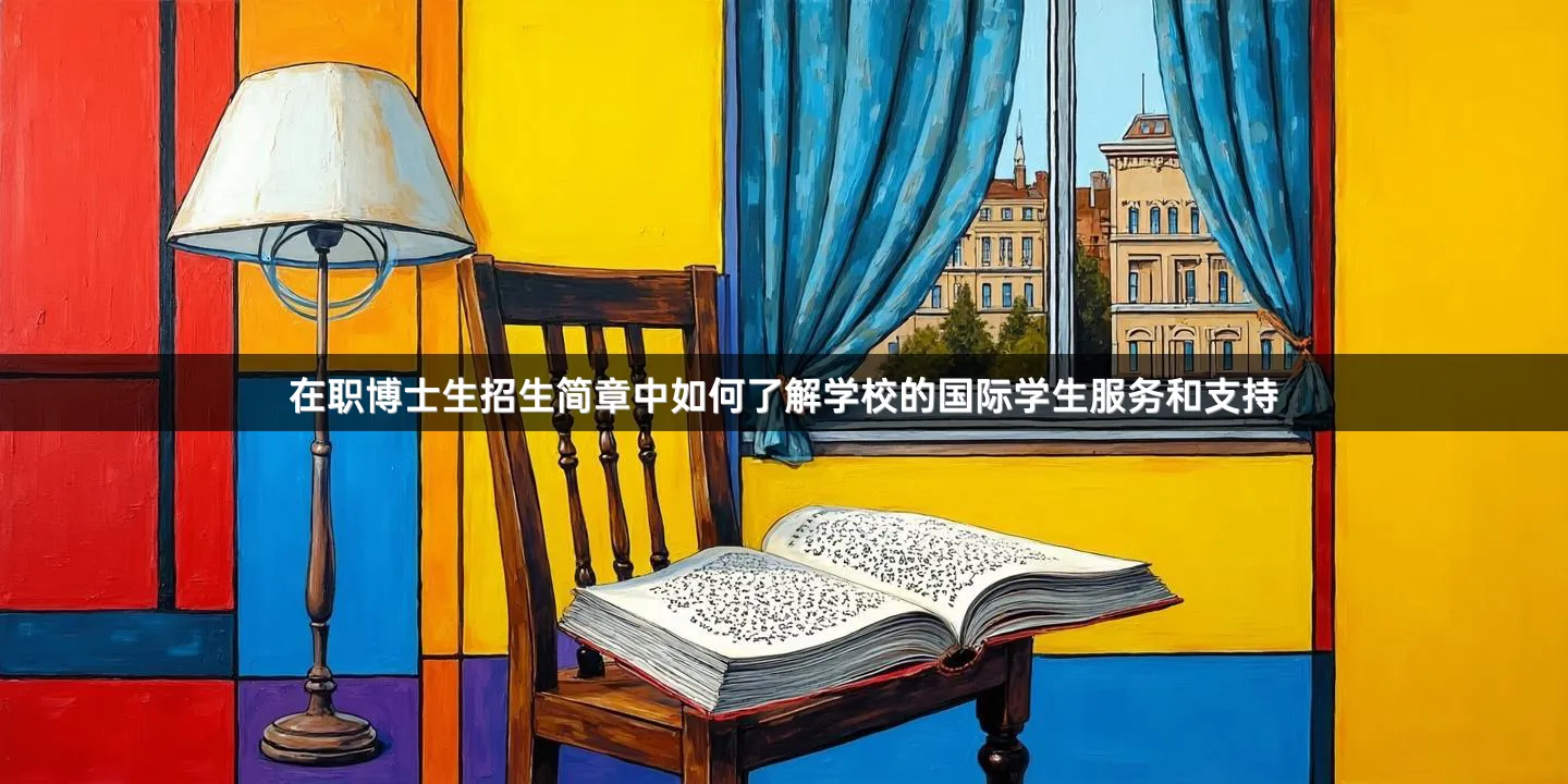 在职博士生招生简章中如何了解学校的国际学生服务和支持