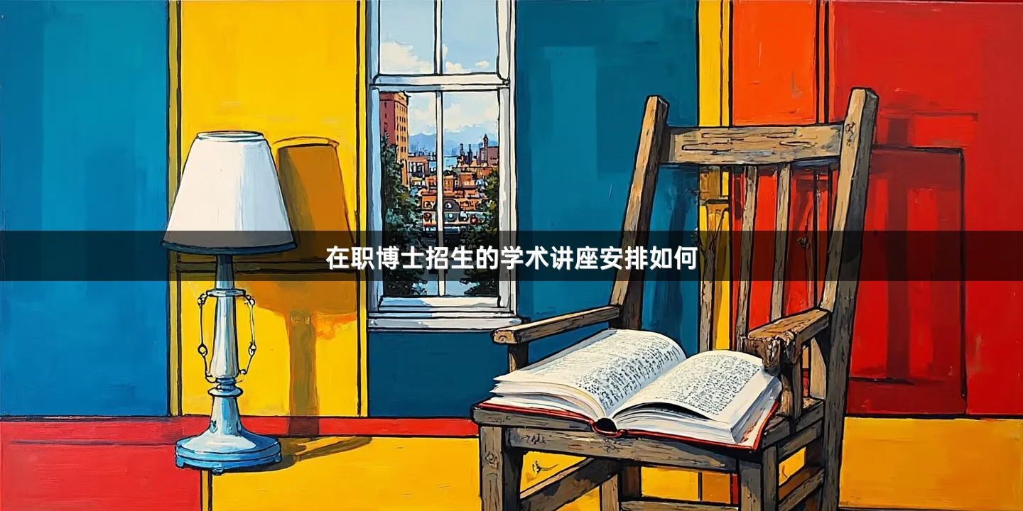 在职博士招生的学术讲座安排如何