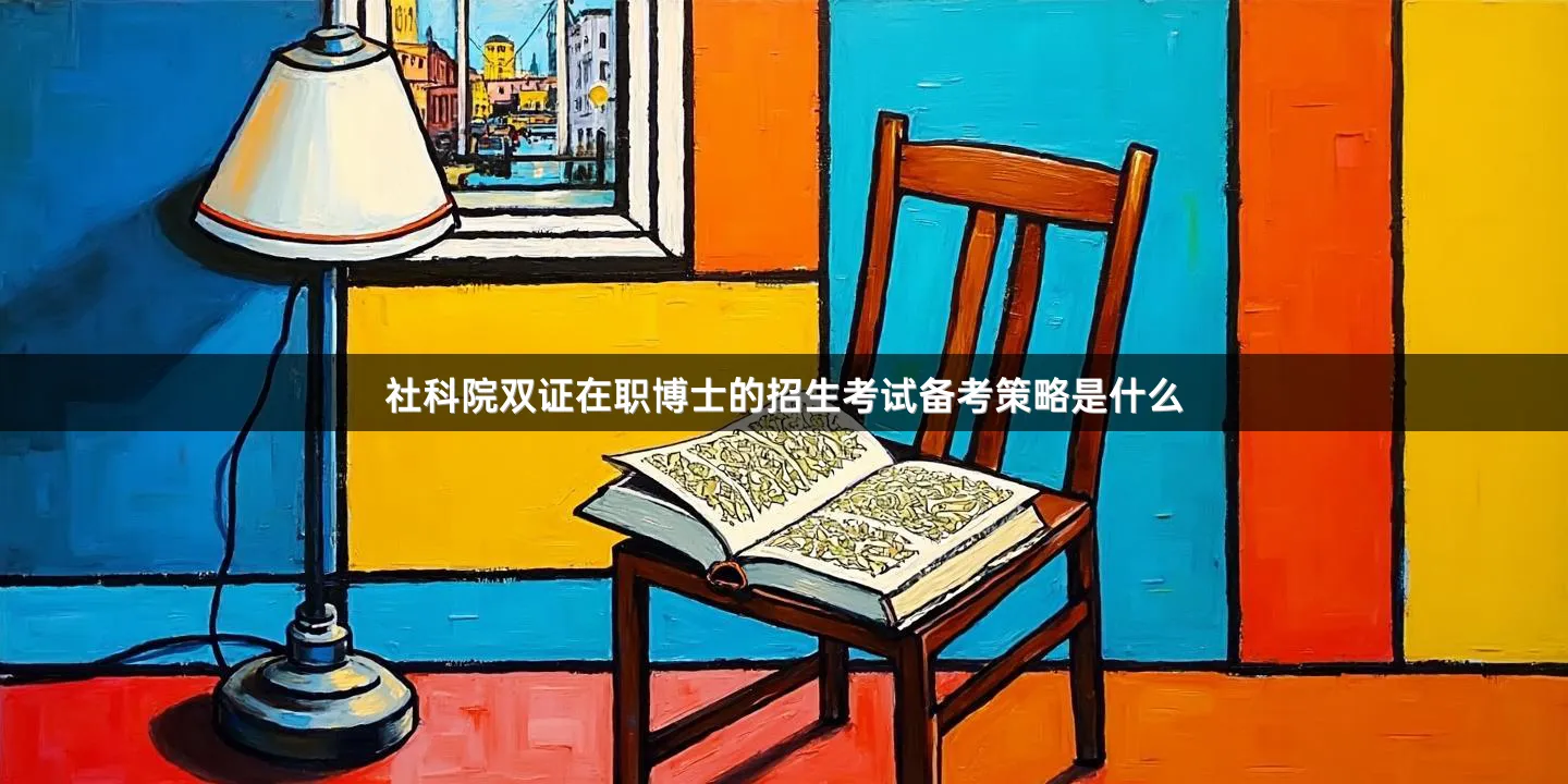 社科院双证在职博士的招生考试备考策略是什么