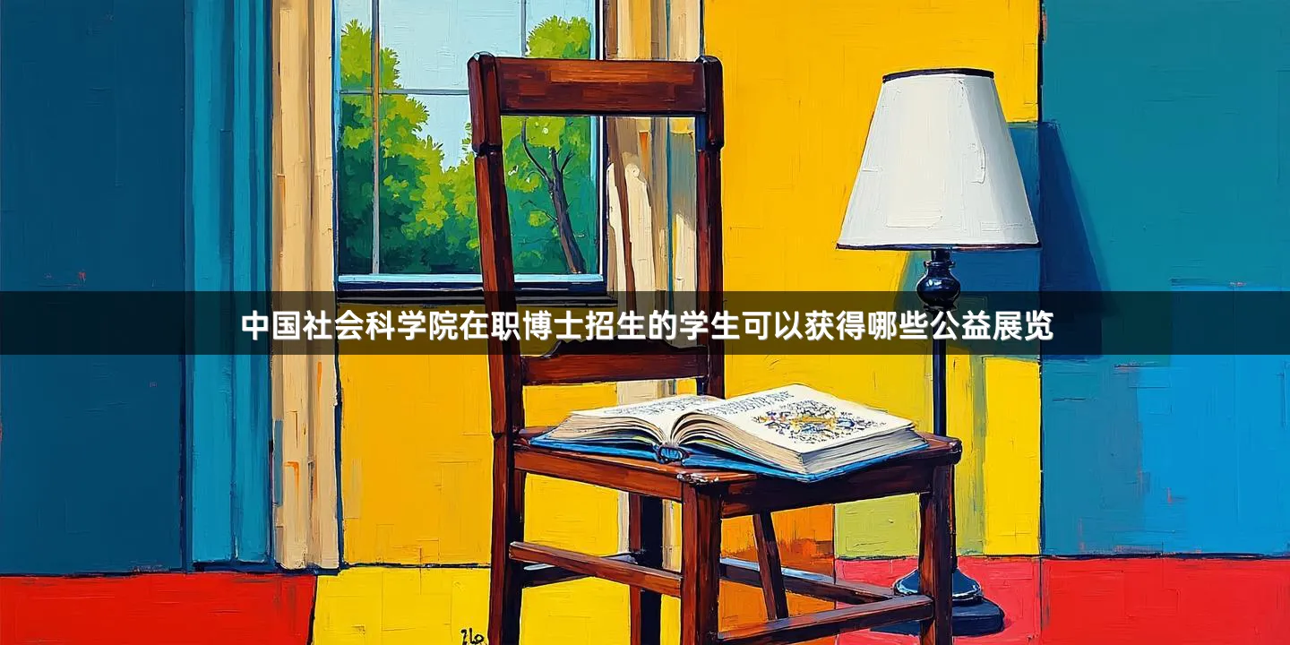 中国社会科学院在职博士招生的学生可以获得哪些公益展览