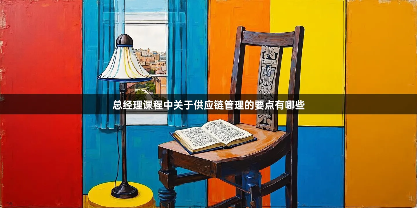 总经理课程中关于供应链管理的要点有哪些