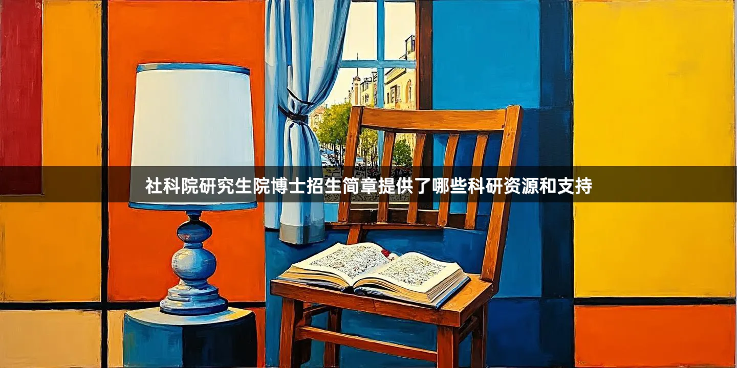 社科院研究生院博士招生简章提供了哪些科研资源和支持