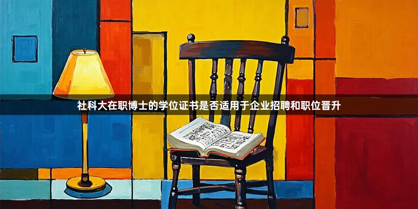 社科大在职博士的学位证书是否适用于企业招聘和职位晋升