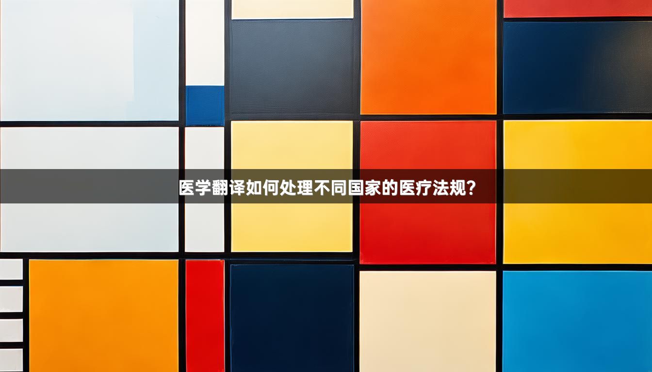 医学翻译如何处理不同国家的医疗法规？