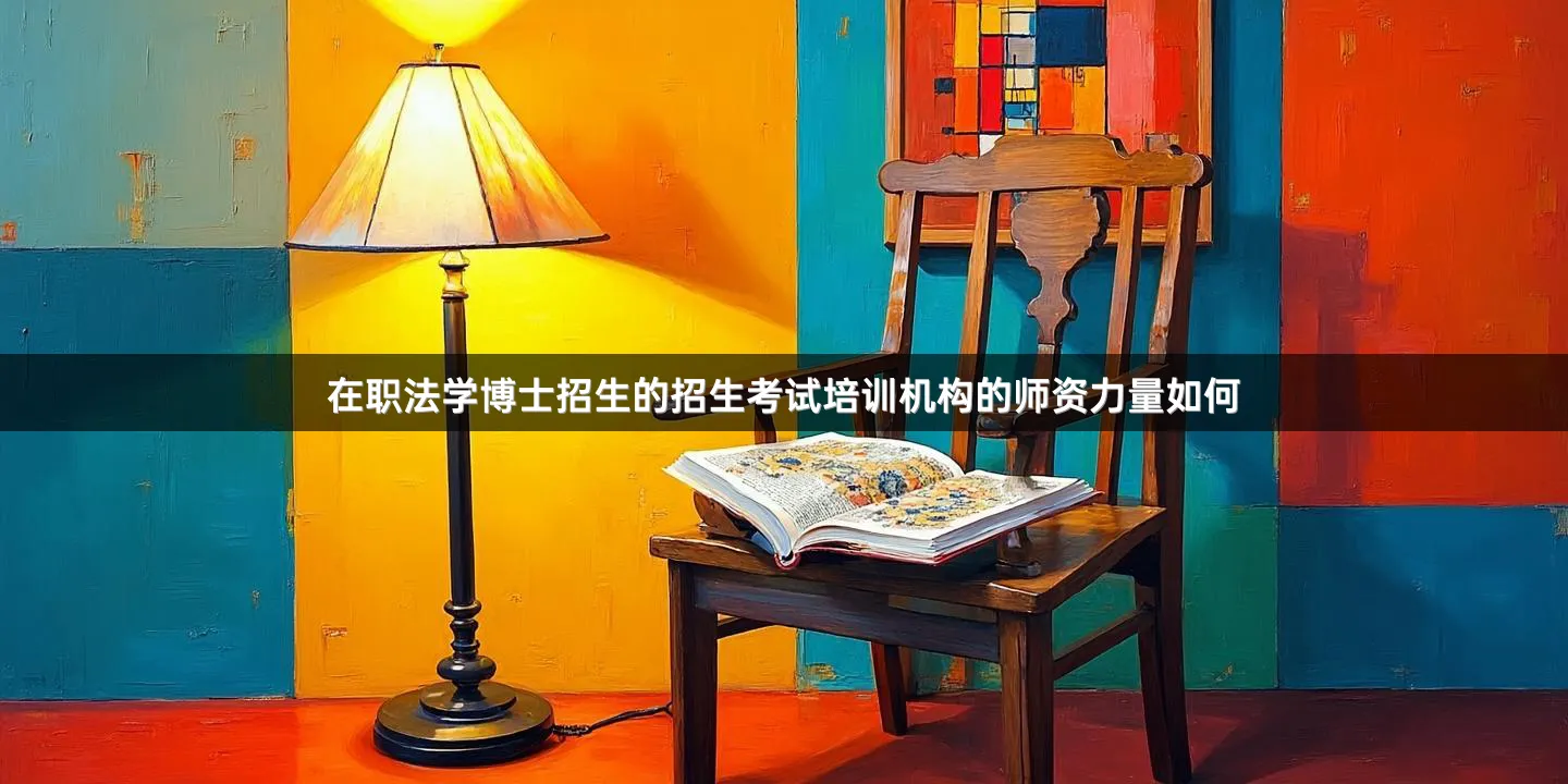 在职法学博士招生的招生考试培训机构的师资力量如何