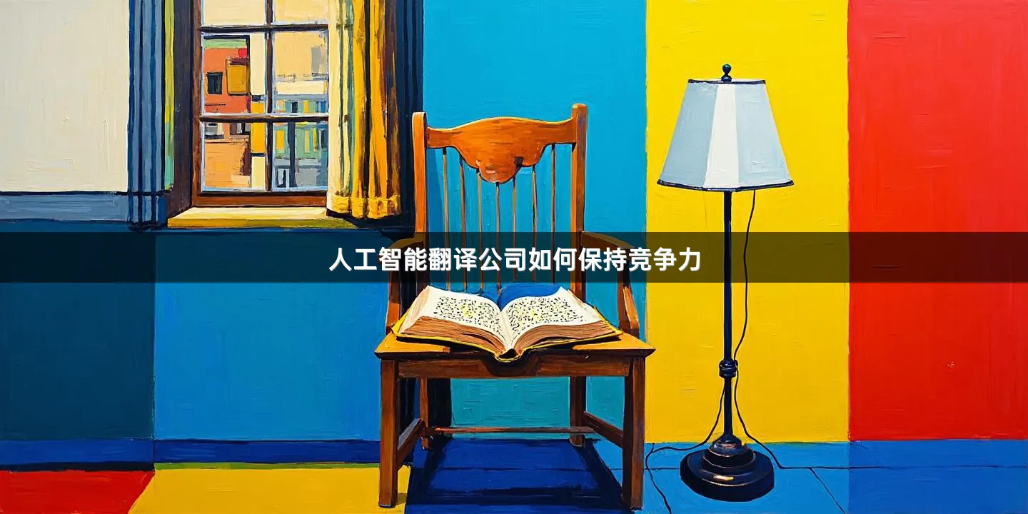 人工智能翻译公司如何保持竞争力