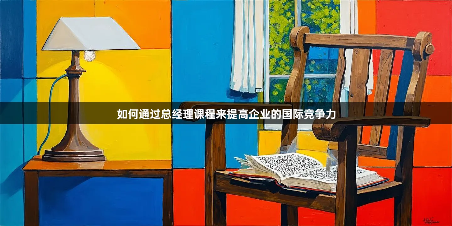 如何通过总经理课程来提高企业的国际竞争力