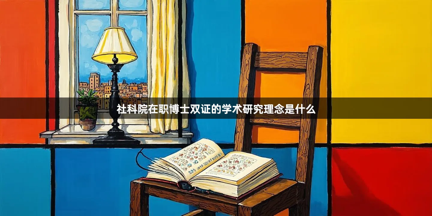 社科院在职博士双证的学术研究理念是什么