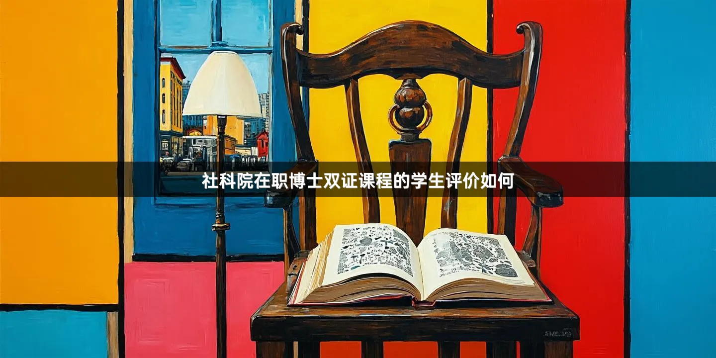 社科院在职博士双证课程的学生评价如何