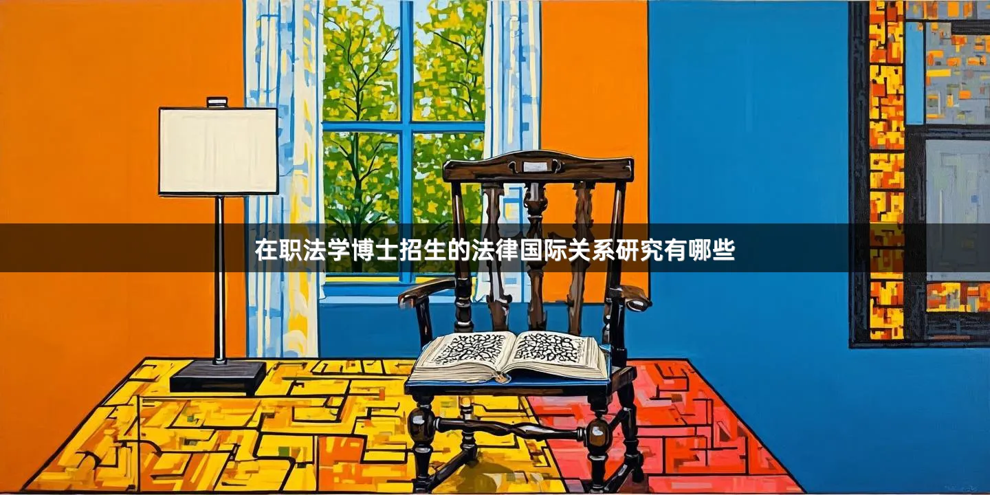 在职法学博士招生的法律国际关系研究有哪些