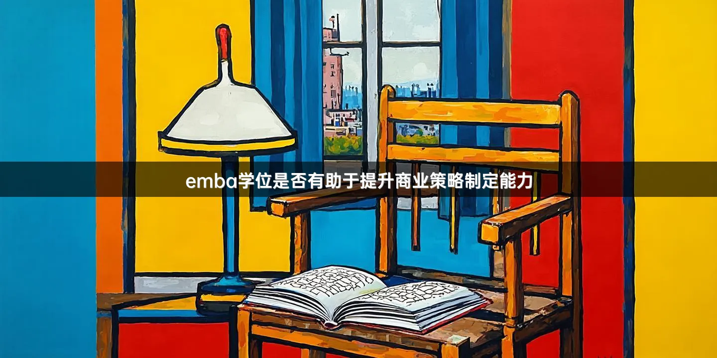 emba学位是否有助于提升商业策略制定能力