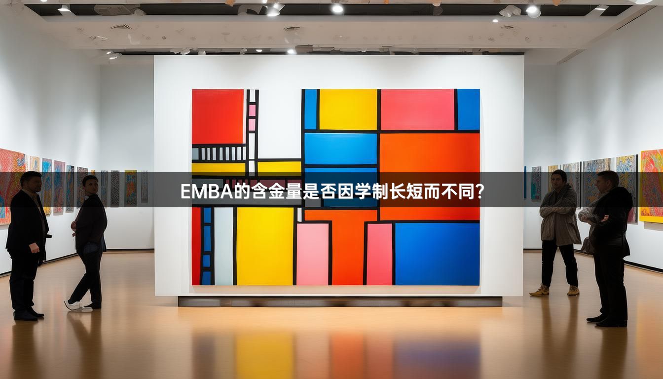 EMBA的含金量是否因学制长短而不同？
